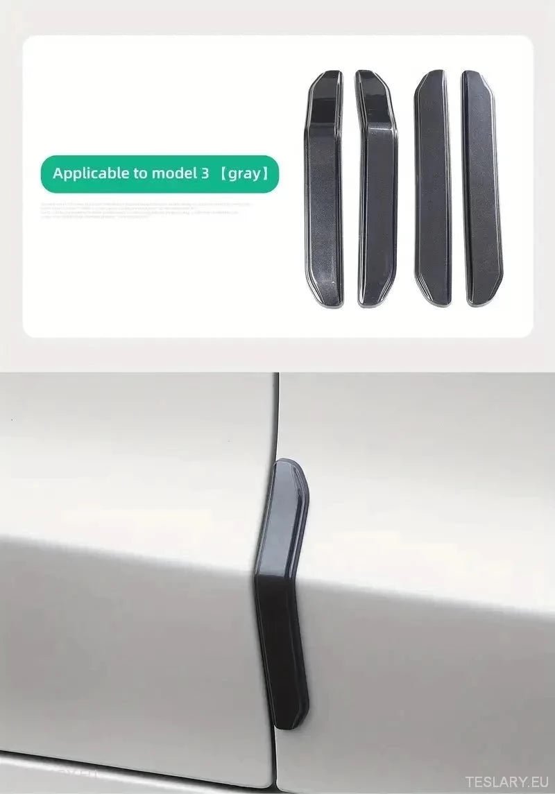 Tesla 3/Y Door Anti Collision Strips ( 4 Pack ) - TESLARY Tesla Shop Accessories Europe Nederlands Dublin Cork Ireland Deutschland Espana Alicante France Italia