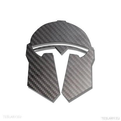 Tesla 3/Y Mandalorian Emblem Helmet Logo Design - TESLARY Tesla Shop Accessories Europe Nederlands Ireland Deutschland Espana Alicante France Italia