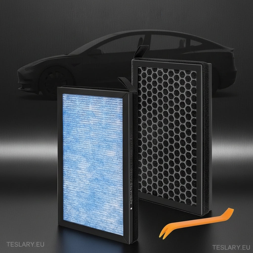 Internal Air Filter ( Pollen) Replacement Kit for Tesla Models  3 / Y   ( Both Filters ) - 1107681-00