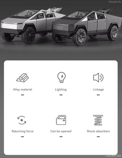 Tesla Cybertruck Model Car 1:24 Unofficial Version - TESLARY Tesla Shop Accessories Europe Nederlands Ireland Deutschland Espana Alicante France Italia