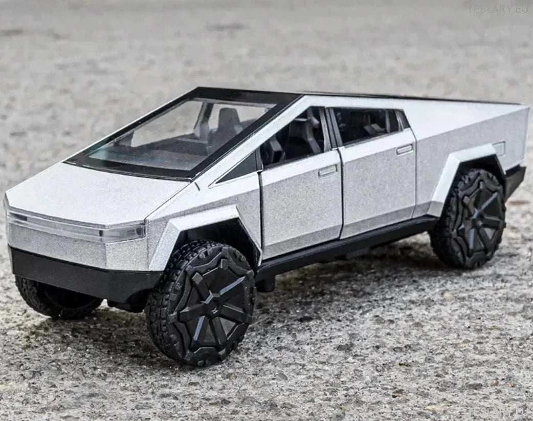 Tesla Cybertruck Model Car 1:36 Unofficial Version - TESLARY Tesla Shop Accessories Europe Nederlands Dublin Cork Ireland Deutschland Espana Alicante France Italia