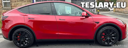 Tesla Model 3 / 3+ / Y Aluminium Brake Caliper Covers ( Set of 4 Pieces ) - TESLARY Tesla Shop Accessories Europe Nederlands Dublin Cork Ireland Deutschland Espana Alicante France Italia