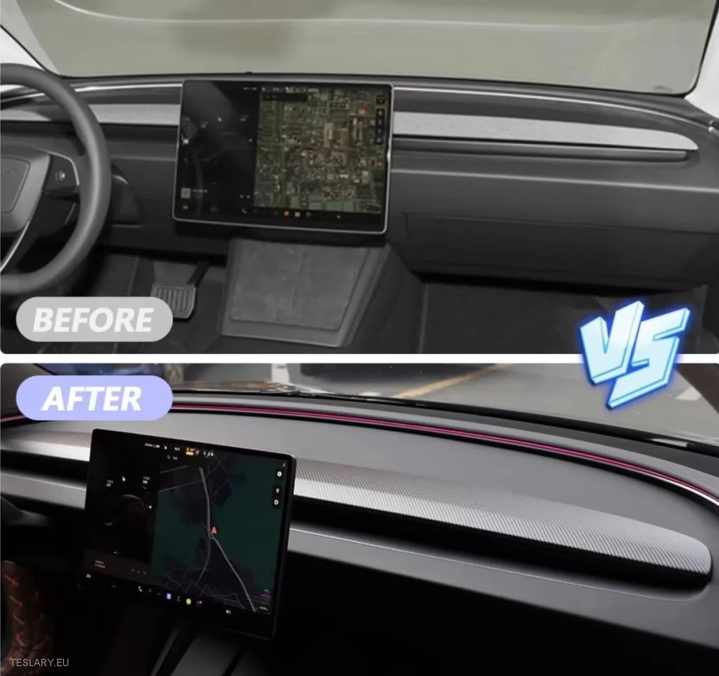 Tesla Model 3 Highland/Model Y Juniper Dashboard Cover Trim