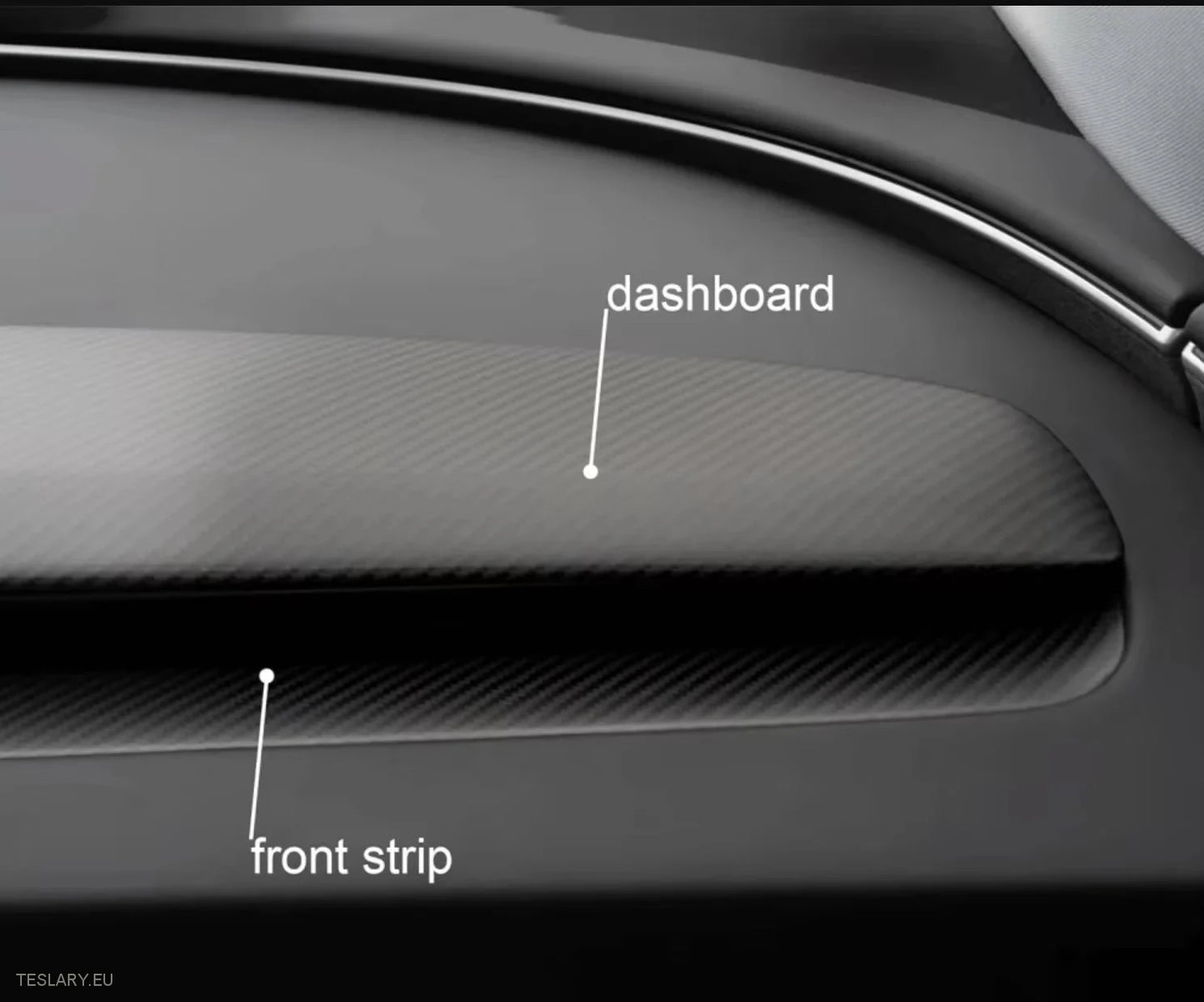 Tesla Model 3 Highland/Model Y Juniper Dashboard Cover Trim