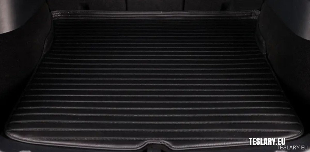 Tesla Model 3+ Highland PVC Rear Trunk Mat Protector - TESLARY Tesla Shop Accessories Europe Nederlands Dublin Cork Ireland Deutschland Espana Alicante France Italia