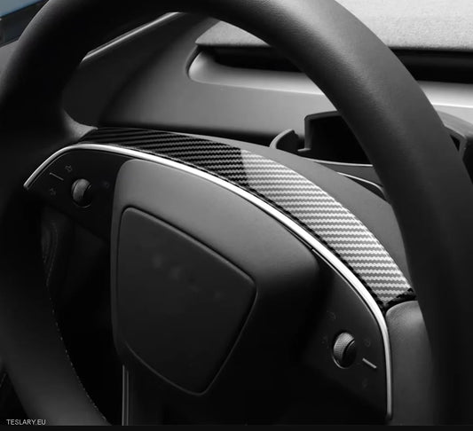 Tesla Model 3 Highland/Model Y Juniper Ratt Karbonfiber Black Style Kit