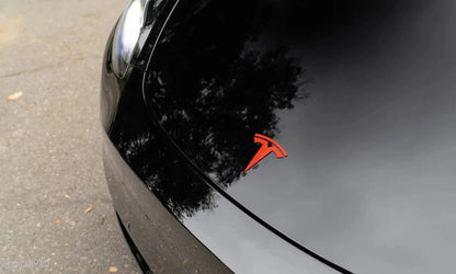 Tesla Model 3 Front, bak- og rattlogo -sett