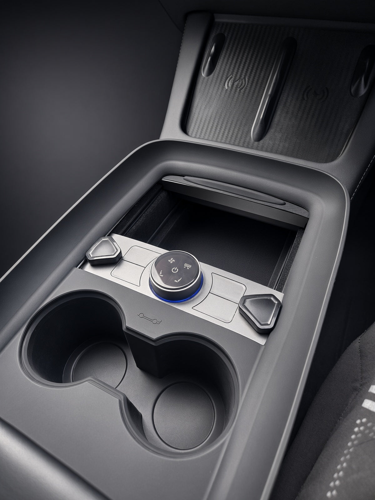 Tesla Model 3 / Y Center Console Storage Panel Compartment Frame - TESLARY Buy Tesla Shop Accessories Europe Nederlands Dublin Cork Ireland Deutschland Espana Iceland Finland France Italia