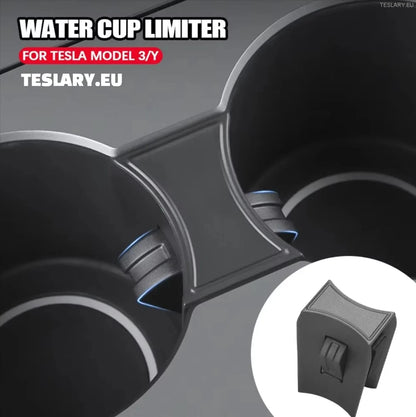 Tesla Model 3/Y Center Console Cup Holder Limiter for å stoppe søl