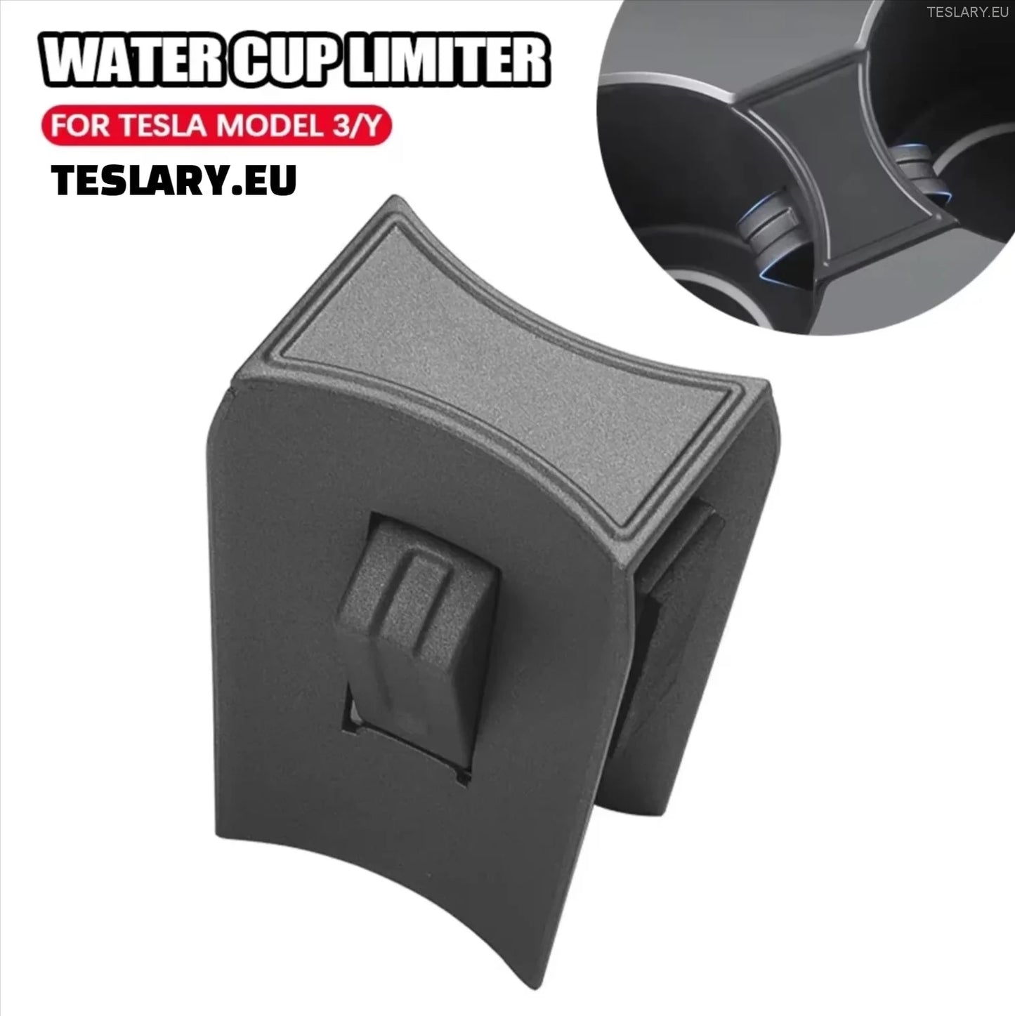 Tesla Model 3/Y Center Console Cup Holder Limiter for å stoppe søl