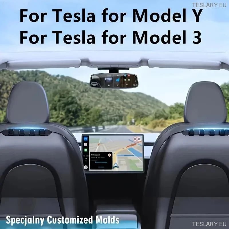 Tesla Model 3 / Y & Highland Hidden Hook for Back of Passenger or Driver Seats - TESLARY Tesla Shop Accessories Europe Nederlands Dublin Cork Ireland Deutschland Espana Alicante France Italia