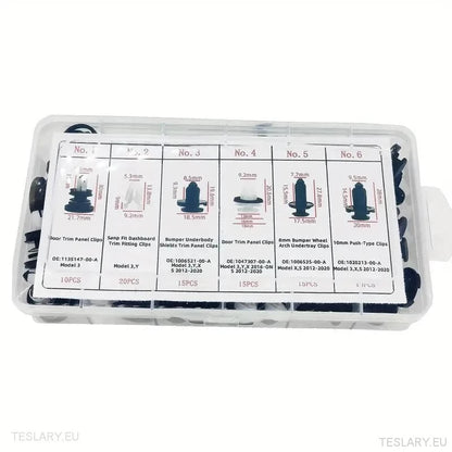 TESLA 3 , Y , S and X Trim Clips -TESLARY.IE Tesla Shop Europe