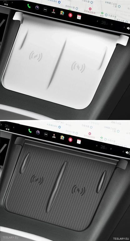 Tesla Model 3 / Y Silicone Antislip Cover for Wireless Charge Pad - TESLARY Tesla Shop Accessories Europe Nederlands Dublin Cork Ireland Deutschland Espana Alicante France Italia