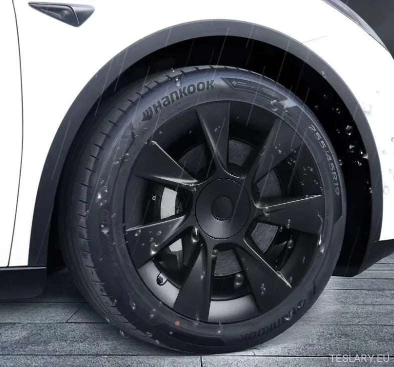 Tesla Model Y 19" Hjulkapsler i induksjonsstil med ytelsesstil