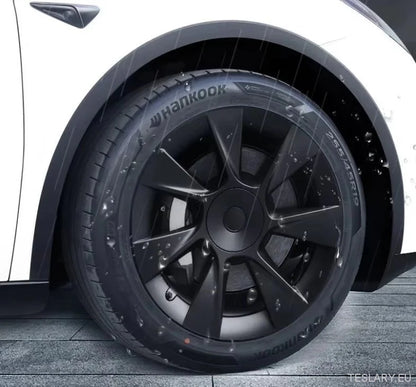 Tesla Model Y 19" Hjulkapsler i induksjonsstil med ytelsesstil