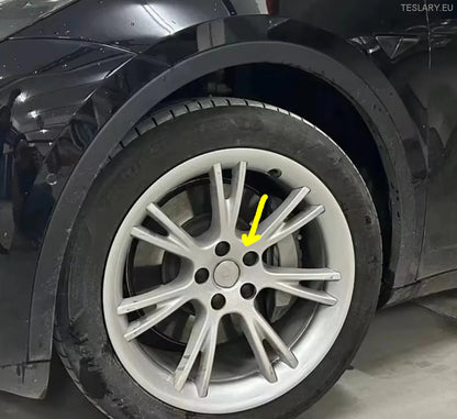 Legeringshjul Antitheft lugnøtter egnet for Tesla 3 y s x modeller