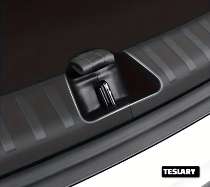 Tesla Model Y 2021 - 2024 ABS Trunk Protector Guard Black - TESLARY Tesla Shop Accessories Europe Nederlands Dublin Cork Ireland Deutschland Espana Alicante France Italia
