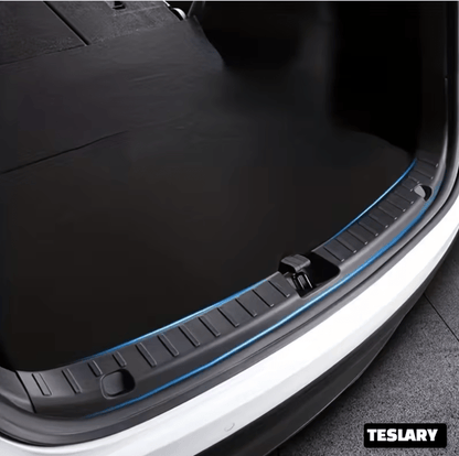 Tesla Model Y 2021 - 2024 ABS Trunk Protector Guard Black - TESLARY Tesla Shop Accessories Europe Nederlands Dublin Cork Ireland Deutschland Espana Alicante France Italia
