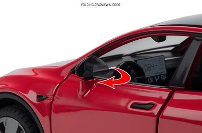Tesla Model Y+ Juniper Unofficial 1:32 Scale Model Collectible or Toy - TESLARY Tesla Shop Accessories Europe Nederlands Dublin Cork Ireland Deutschland Espana Alicante France Italia