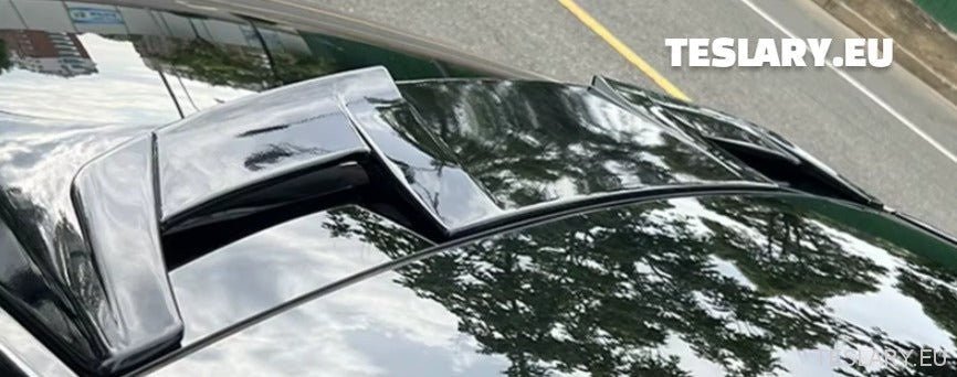TESLA MODEL Y ROOF WING SPOILER - TESLA SHOP ACCESSORIES EUROPE IRELAND NEDERLANDS FAST DELIVERY DEUTSCHLAND DENMARK FRANCE ESPANA ITALIA ALICANTE UNITED KINGDOM SWEDEN AMSTERDAM UTRECHT
