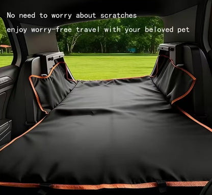 Tesla Model Y SUV Cargo Liner for Dogs - Waterproof, Non-Slip Pet Car Seat Cover with Side Protection - TESLARY Buy Tesla Shop Accessories Europe Nederlands Dublin Cork Ireland Deutschland Espana Iceland Finland France Italia
