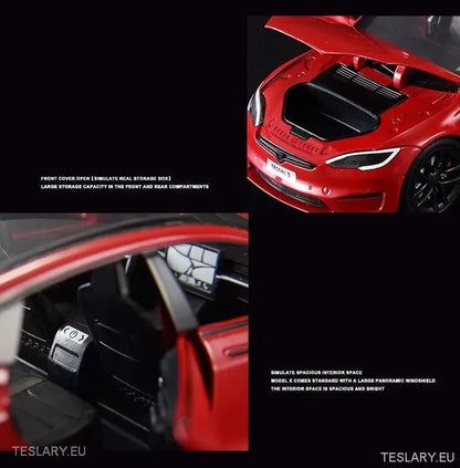 Tesla S Model Car 1:24 Unofficial Version - Tesla Shop Europe - TESLARY.IE Ireland - France boutique- Deutschland Geschäft- España comercio - Nederland winkel- TESLARY.IE