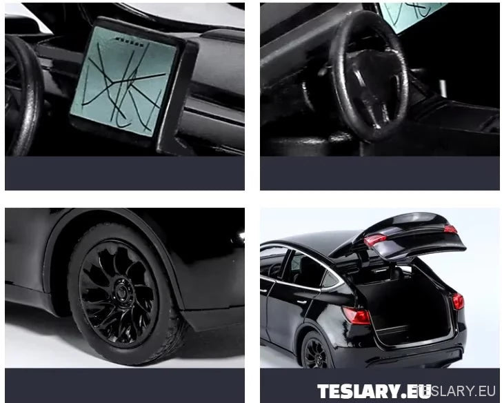 Tesla Model Y Car 1:32 Uoffisiell versjon