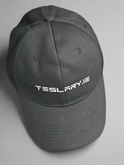 TESLARY BASEBALL HAT WITH LOGO TESLA SHOP ACCESSORIES IRELAND EUROPE DEUTSCHLAND FRANCE ESPANA UNITED KINGDOM
