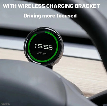 Tita Magnetic Phone Charger med valgfri hastighetsmåler for Tesla Model 3 og Y