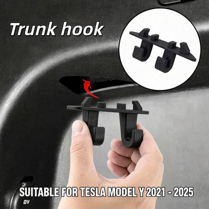 Trunk Charging Port Storage Hooks for Tesla Model Y 2021 - 2025 - TESLARY Buy Tesla Shop Accessories Europe Nederlands Dublin Cork Ireland Deutschland Espana Iceland Finland France Italia